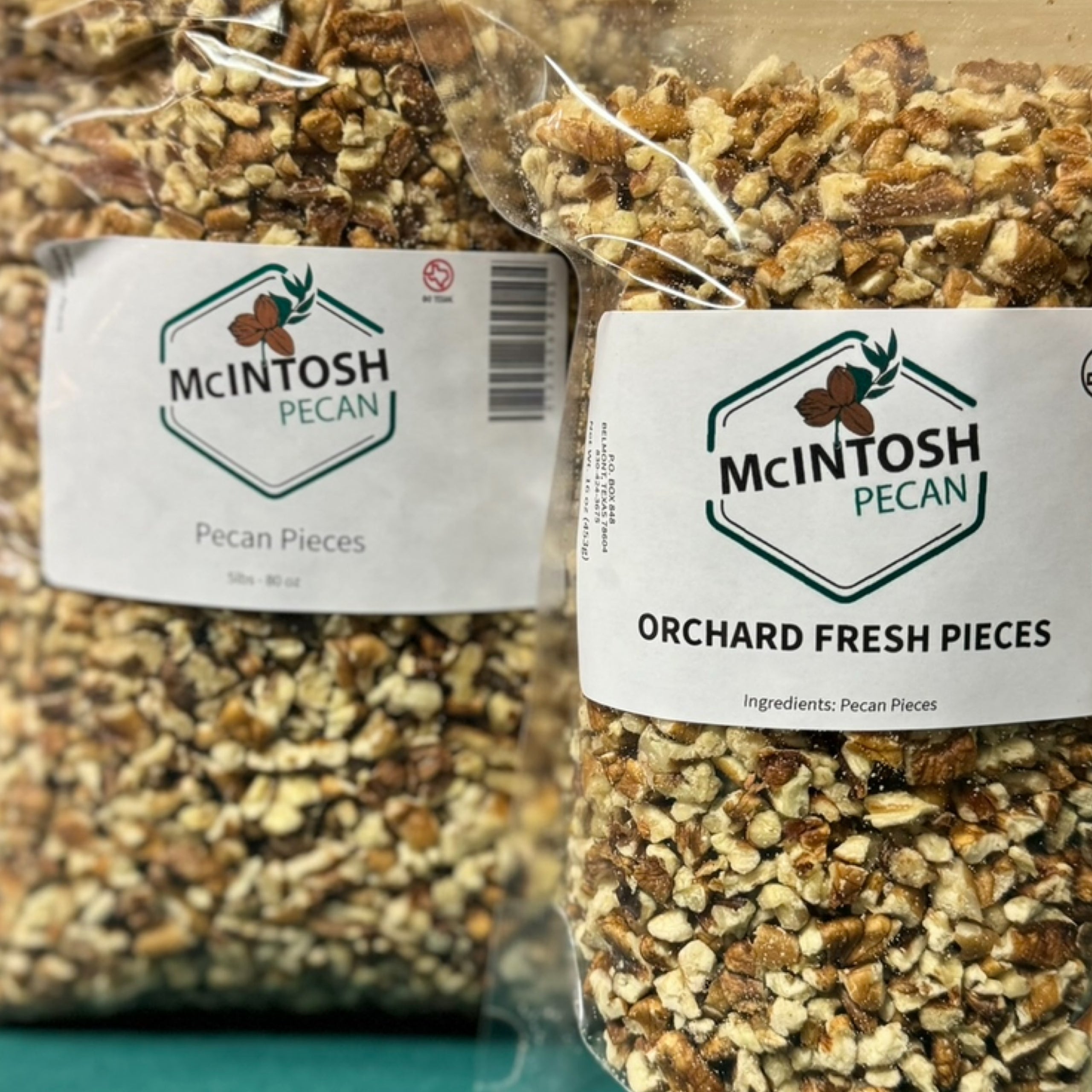 2lb Pecan Pieces McIntosh Pecan